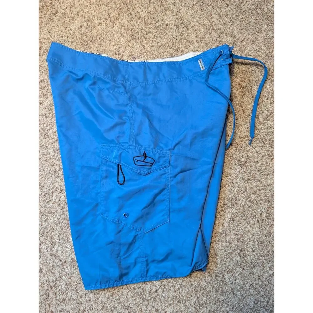 RON JON SURF SHOP Men's Board Shorts/swim shorts, Size 38; Blue